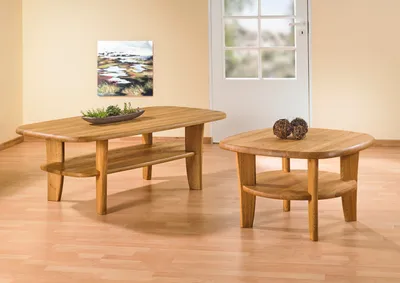 Produktbild von ESBJERG Couchtisch 74x74 Wildeiche Geölt