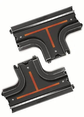 Produktbild von Mattel FXM38, GBK38 - Hot Wheels City Track Pack (1 Kreuzung-Trackteil, 1 gerades Trackteil)