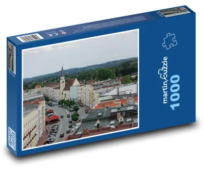 Zdjęcie produktu dla martinpuzzle - Puzzle 1000 - Mühldorf - Niemcy, plac