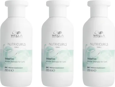 Produktbild von Nutricurls Shampoo Curls 3x250 ml