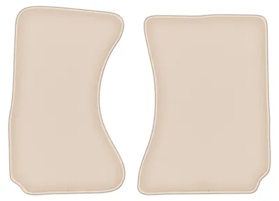Produktbild von DURBAN Beige Velours-Fußmatten vorne für Daihatsu Terios I SUV (1997-2005)