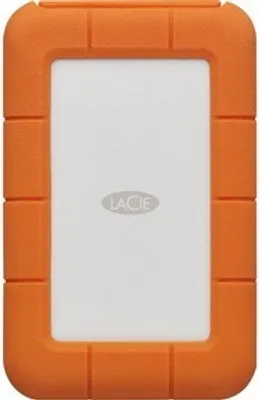 Produktbild von LaCie Rugged Secure, 2 TB, 2.5", 3.2 Gen 1 (3.1 Gen 1), Orange, Weiß
