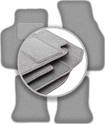 Image de Tapis de sol gris pour : Volkswagen Golf I Cabriolet (1979-1993)