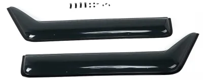 Produktbild von 2 Stück rauchige Fenstervisier-Sonnenschutz-Regenschutz, passend für Suzuki Jimny 2019‑