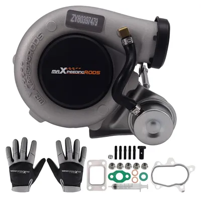 Productafbeelding van Turbocompressor, constructie van hoogwaardig staal, 26 cm lengte, 24 cm breedte, 22 cm hoogte, 8020 gram gewicht