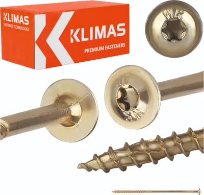 Immagine prodotto di TORX Klimas WKCP 6x180 50 pz viti da carpenteria per legno