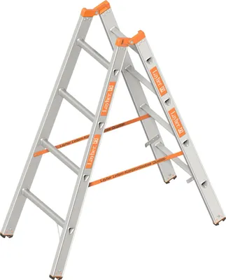 Immagine prodotto di Layher Sprossenstehleiter Topic 1039 2x4 Sprossen