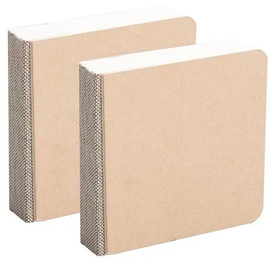 Obrázok produktu pre Mini skicáre s prázdnymi stranami, 8 x 8 cm, prenosné