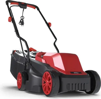 Guede Elektro Rasenmäher 320/1300, 320 mm Schnittbreite, 3-Fache Höhenverstellung 409387 95486 4015671448941