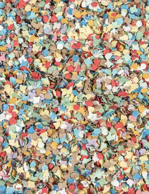 Produktbild von Konfetti Beutel bunt 10kg - Einheitsgröße
