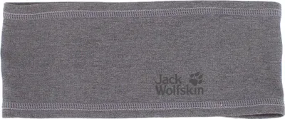 Produktbild von Jack Damen Wolfskin Hydropore Headband Stirnband Schweißband Grau 1906841-6116