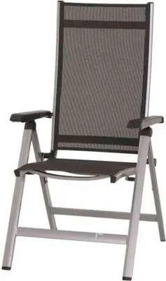 Produktbild von Siena Garden Klappsessel Tesoro silber