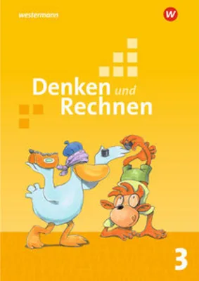 Cover of a children's math textbook with cartoon characters.