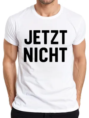 Immagine prodotto di NOW NOT saying funny sarcastic home office procrastination T-shirt da uomo, bianco, L