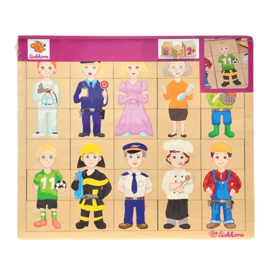 Image de Puzzle à encastrer Eichhorn, Mix et Match