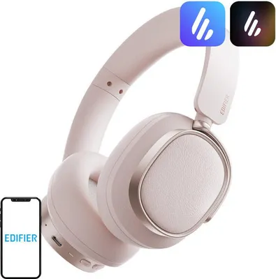Immagine prodotto di Cuffie wireless Edifier ES850NB ANC Over-ear Bluetooth 5.4 Rosa