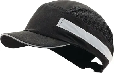 Produktbild von Anstoßkappe Daylight Base-Cap II 52-65cm schwarz Schirml.5cm EN 812:2012 TECWERK