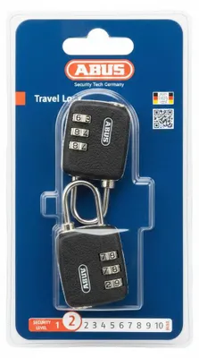 Produktbild von Abus Zahlenschloss 146/30 TwinsTravel 146