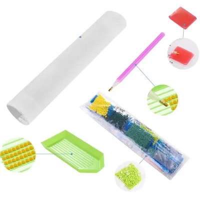 Produktbild von Pampicio Diamond Painting Set 5D Kinder Mosaik Kätzchen Malset