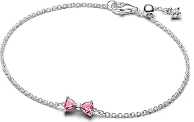 Produktbild von Pandora Schleife Kettenarmband 594234C01 Damenarmband, Armbandumfang:18cm