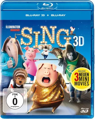 Produktbild von Sing 3D-BluRay