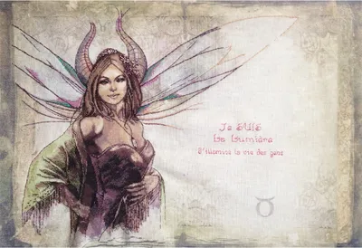 Produktbild von Nimue Kreuzstich Set "Zeichen der Feen - Lady of May", Zählmuster, 131K, 51x33cm