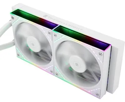 Immagine prodotto di Raffreddamento a liquido AIO - THERMALRIGHT - Frozen Infinity 240 - Bianco - 2 ventole ARGB da 120 mm - Compatibilità con Intel e AMD