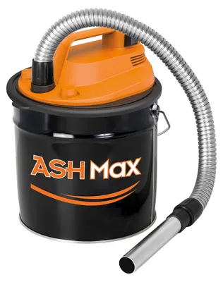 Productafbeelding van Ribimex AshMax aszuiger, 1000 W, met wasbaar HEPA-filter, 18 liter metalen opvangbak