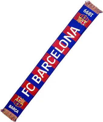 Produktbild von FC Barcelona Strickschal N29 5004BUT29 mehrfarbig