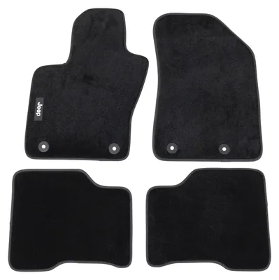 Produktbild von Original Fußmattensatz Velour 4er Set schwarz 50291085