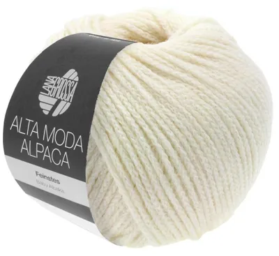 Produktbild von Lana Grossa - Alta Moda Alpaca 0014 rohweiß