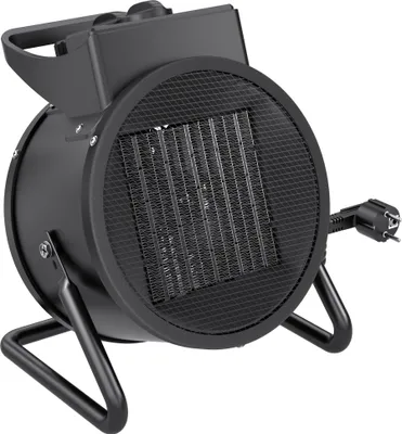 Productafbeelding van XINZI 3KW Zwarte PTC-elektrische verwarming - 2 warmtestanden, snelle opwarming en oververwarmingsbeveiliging, geschikt voor binnenruimtes, garage, kantoor, industrieel en woongebruik