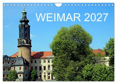 Produktbild von Weimar 2027 (Wandkalender 2027 DIN A4 quer), CALVENDO Monatskalender