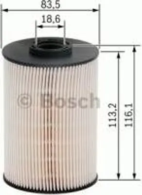 Produktbild von Bosch Kraftstofffilter  F 026 402 008