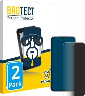 Produktbild von 2x BROTECT Sichtschutzfolie für Xiaomi 15T Anti-Spy Privacy Sichtschutz Blickschutz Folie Blaulicht-Schutz