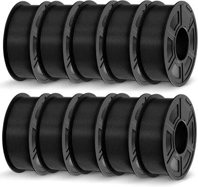 Obrázek produktu pro PETG filament – vlákno pro 3D tisk – materiál pro 3D tisk – 10 kusů po 1,1 kg