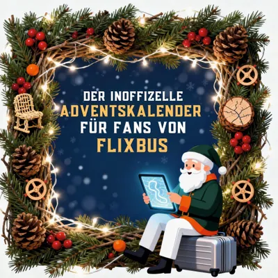 Produktbild von Der inoffizielle Adventskalender für Fans von FlixBus