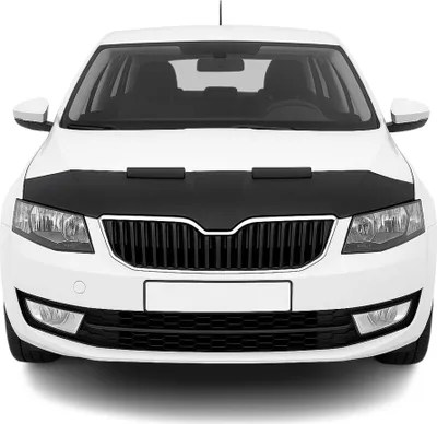 Obrázek produktu pro Ochrana kapoty pro Škoda Octavia 2012-2020 Vinylová maska na auto Černá