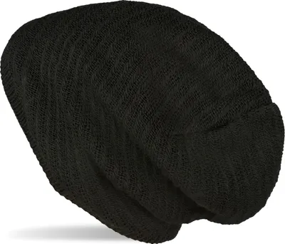 Produktbild von styleBREAKER Uni Strick Beanie Mütze mit Thermo-Fleece Innenfutter, Einfarbige Winter, Uni Strickmütze 04024176