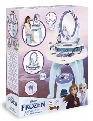 Immagine prodotto di Smoby Disney Ice Kingdom Tavolo cosmetico con sedia