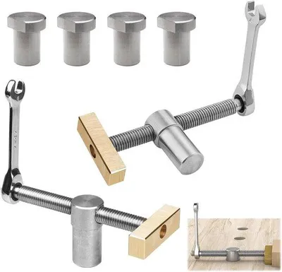 Produktbild von Zweifachige silberfarbene Holzbohrer, 20 mm Hilfsbohrer, für Positionierung