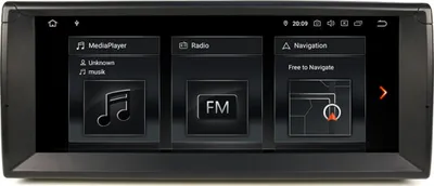 Produktbild von Für BMW 5 E39 E53 X5 Range Rover 10" Touch Android Autoradio GPS Navi CarPlay
