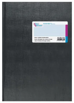 Obrázek produktu pro König & Ebhardt 8614123 Geschäftsbuch A4 liniert grau