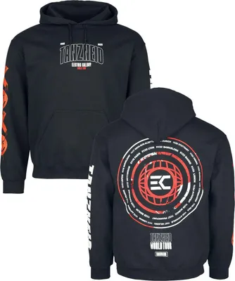 Produktbild von Electric Callboy Kapuzenpullover Herren TANZNEID Tour Circle schwarz XL