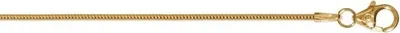 Produktbild von Kette Schlange 1,20 mm 333/- Gelbgold 45 cm