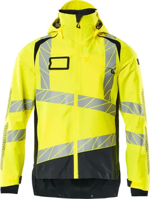 Produktbild von Mascot Hard Shell Jacke mit leichtem Futter Jacke 19301 Gr. S, hi-vis gelb/schwarzblau