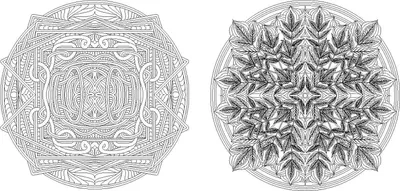 Produktbild von Blumen-Mandalas (Ausmalbuch zur kreativen Stressbewältigung)
