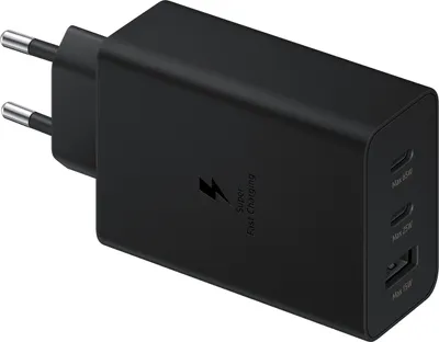 Produktbild von Samsung Travel Adapter Trio (65W) Black
