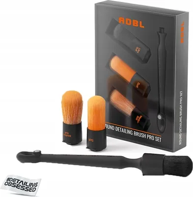 Zdjęcie produktu dla ADBL Round Detailing Brush Pro Set zestaw końcówek