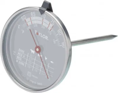 Produktbild von Taylor Pro Thermometer de Fleisch Backofen, Indikator de Temperatur mit Sensor Backofen sicher, geeignet für Fleisch, Fisch und Barbecue, Sensor mit Tisch de Kochen, Edelstahl